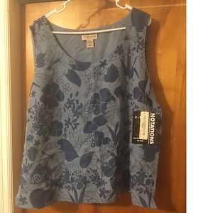 NOTATIONS Women Top Reversible Tank